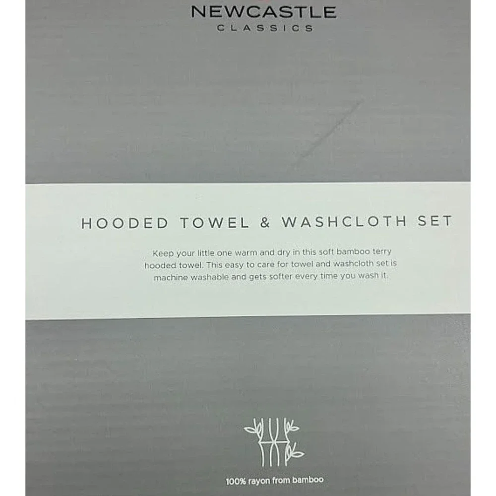 Baby Hooded Bath Towel Bamboo Washcloth 3 Bib Lot‎ Bicycle Unisex Rayon Soft Lot